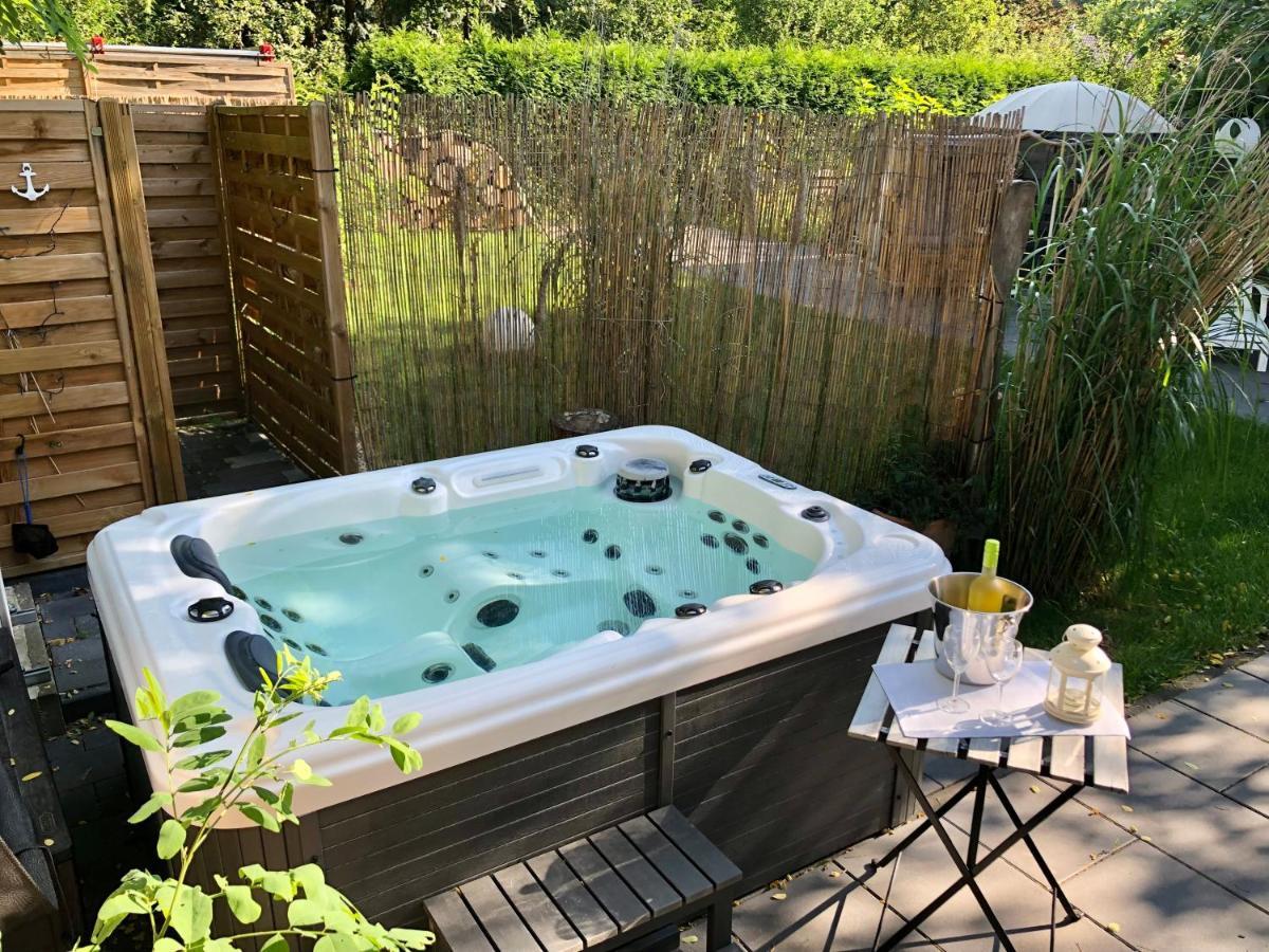 Petershagen-Eggersdorf Gartenloft Mit Outdoor Whirlpool Und Garten מראה חיצוני תמונה